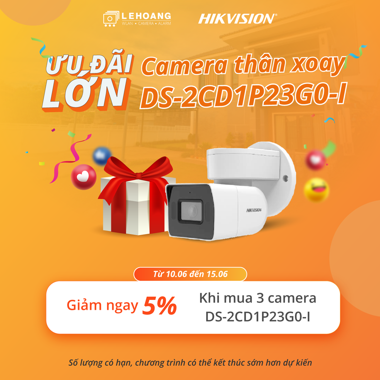 ƯU ĐÃI LỚN CÙNG CAMERA HIKVISION - HIKVISION VIỆT NAM